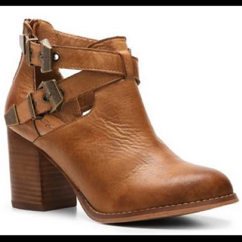 Zigisoho rosemary leather ankle boots